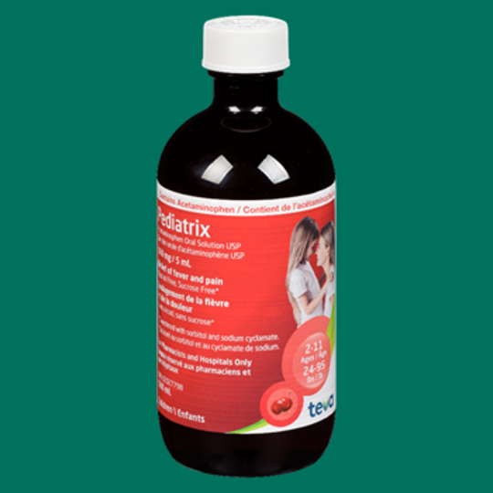 Pediatrix Solution bottle of medicine